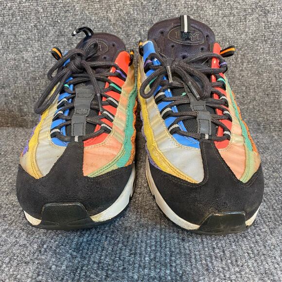 NIKE AIR MAX 95 BHM Black History Month Multicolor Mens 12 Sneakers CT7435-901 main image 6
